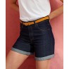 Short en jean femme