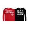 Pull siamois adulte Merry Christmas/Bah Humbug