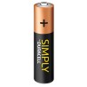 Pile Simply by Duracell AAA, lot de 12